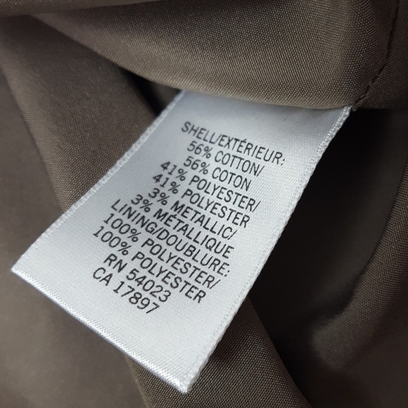 Banana Republic Skirt Womens Size 4 Brown Gold Orange Striped Pencil Straight - Picture 3 of 5